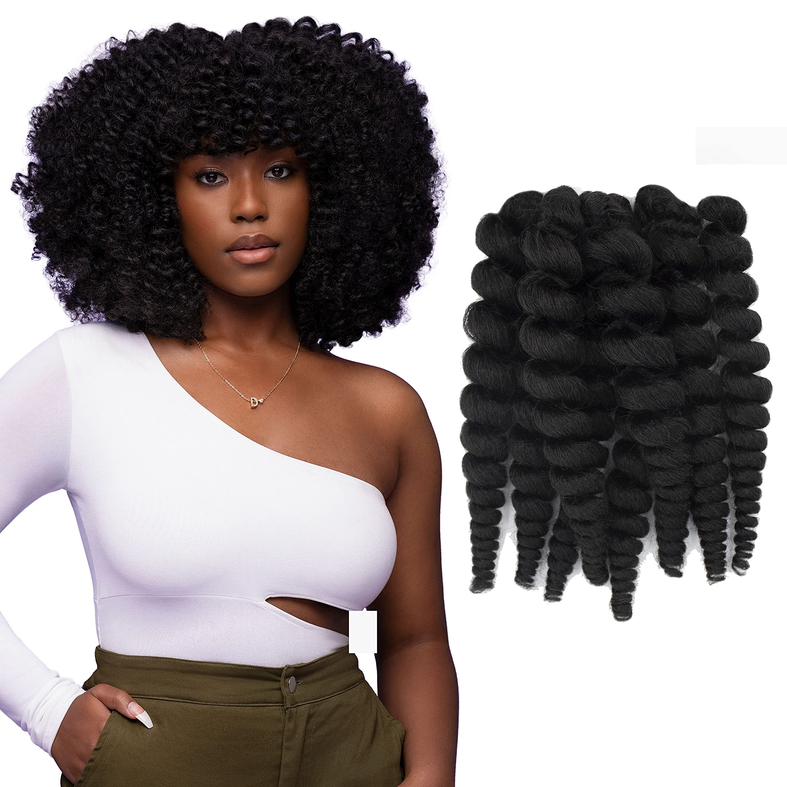 Amazon.com : Darling Flexi Rod Curls 2X Crochet Hair Extensions